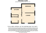 Floorplan of Nayland close, Wigmore, Luton, Bedfordshire, LU2 9SZ