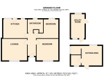 Floorplan of How End Road, Houghton Conquest, Bedfordshire, MK45 3JT