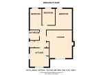 Floorplan of The Crest, Warden Hills, Luton, Bedfordshire, LU3 2LE