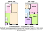 Floorplan of Devon Road, St Annes, Luton, Bedfordshire, LU2 0RY
