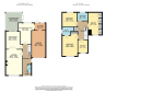 Floorplan of Wiseman Close, Bushmead, Luton, Bedfordshire, LU2 7GE