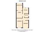 Floorplan of Park Avenue, Sundon Park, Luton, Bedfordshire, LU3 3AE