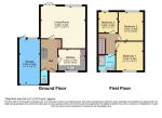 Floorplan of Redgrave Gardens, Bramingham, Luton, Bedfordshire, LU3 3QL