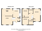 Floorplan of Dalby Close, Luton and Dunstable Borders, Luton, Bedfordshire, LU4 0XF