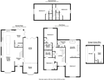 Floorplan of Wild Cherry Drive, Luton, Bedfordshire, LU1 3UH