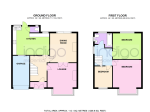 Floorplan of Wardown Crescent, Old Bedford Road Area, Luton, Bedfordshire, LU2 7JT