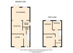 Floorplan of Blundell Road, Icknield, Luton, Bedfordshire, LU3 1SP