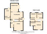 Floorplan of The Belfry, Bushmead, Luton, Bedfordshire, LU2 7GA
