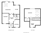 Floorplan of Lothair Road, Stopsley, Luton, Bedfordshire, LU2 7XB