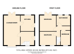 Floorplan of Cowridge Crescent, Round Green, Luton, Bedfordshire, LU2 0LP