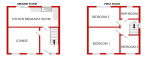Floorplan of Corncastle Road, Farley Hill, Luton, Bedfordshire, LU1 5HB