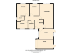 Floorplan of Leamington Road, Barton Hills, Luton, Bedfordshire, LU3 3XF