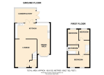 Floorplan of Bowbrook Vale, Wigmore, Luton, Bedfordshire, LU2 8SY