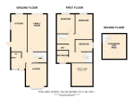 Floorplan of Waller Avenue, Luton, Beds, LU4 9RR
