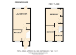 Floorplan of Cowdray Close, Stopsley, Luton, Bedfordshire, LU2 8QS