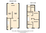 Floorplan of Benson Close, Bramingham, Luton, Bedfordshire, LU3 3QP
