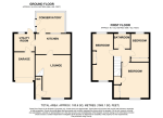 Floorplan of Cresswell Gardens, Barton Hills, Luton, Bedfordshire, LU3 4EX