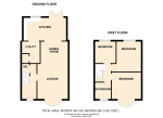 Floorplan of Grosvenor Road, Icknield, Luton, Bedfordshire, LU3 2EG