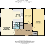 Floorplan of Kiln Way, Dunstable, Bedfordshire, LU5 4GY