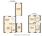 Floorplan of Turnpike Drive, Warden Hills, Luton, Bedfordshire, LU3 3RG