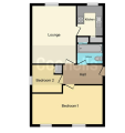 Floorplan of The Shires, Old Bedford Road Area, Luton, Bedfordshire, LU2 7QA