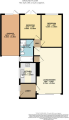 Floorplan of Gayland Avenue, St Annes, Luton, Bedfordshire, LU2 0RR