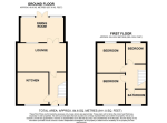 Floorplan of Alfriston Close, Stopsley, Luton, Bedfordshire, LU2 8QZ