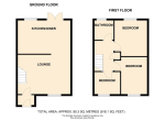 Floorplan of Buckingham Drive, Stopsley, Luton, Bedfordshire, LU2 9RA