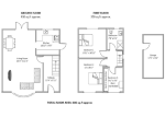 Floorplan of Brooklands Close, Leagrave, Luton, Bedfordshire, LU4 9EH
