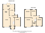 Floorplan of Langford Drive, Stopsley, Luton, Bedfordshire, LU2 9AJ