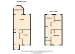 Floorplan of Axe Close, Marsh Farm, Luton, Bedfordshire, LU3 3LT