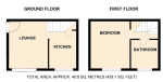Floorplan of Malthouse Green, Wigmore, Luton, Bedfordshire, LU2 8SW