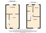 Floorplan of Whitwell Close, Barton Hills, Luton, Bedfordshire, LU3 4BS