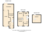 Floorplan of Uplands, Sundon Park, Luton, Bedfordshire, LU3 3HG