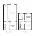 Floorplan of Carlton Crescent, New Bedford Road Area, Luton, Bedfordshire, LU3 1EN