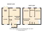 Floorplan of Links Way, Warden Hills, Luton, Bedfordshire, LU2 7HB