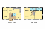 Floorplan of Ranock Close, Sundon Park, Luton, Bedfordshire, LU3 3JY