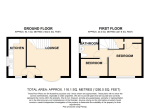 Floorplan of Cheslyn Close, Wigmore, Luton, Bedfordshire, LU2 8UA