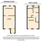 Floorplan of Claverley Green, Wigmore, Luton, Bedfordshire, LU2 8TA