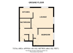 Floorplan of Princes Place, Knightsfield, Luton, Bedfordshire, LU2 7LN