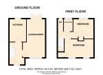 Floorplan of Wodecroft Road, Runfold, Luton, Bedfordshire, LU3 2EZ