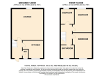 Floorplan of Layham Drive, Wigmore, Luton, Bedfordshire, LU2 9SY
