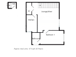 Floorplan of Carolyn Court, Luton, Bedfordshire, LU3 2NF