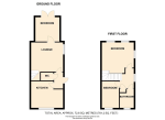 Floorplan of Laxton Close, Wigmore, Luton, Bedfordshire, LU2 8SJ