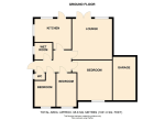 Floorplan of Laburnham Grove, Warden Hills, Luton, Bedfordshire, LU3 2DP