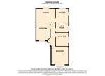 Floorplan of Wadhurst Avenue, New Bedford Road Area, Luton, Bedfordshire, LU3 1UH