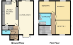 Floorplan of Shanklin Close, Luton, Bedfordshire, LU3 3UH