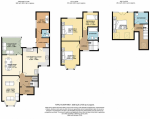 Floorplan of Ludlow Avenue, South Luton, Luton, Bedfordshire, LU1 3RW
