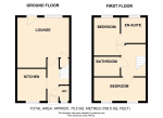 Floorplan of Arundel Road, Leagrave, Luton, Bedfordshire, LU4 8FZ