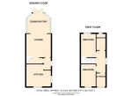 Floorplan of Beanley Close, Wigmore, Luton, Bedfordshire, LU2 9UL